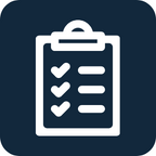 Clip board with check list
