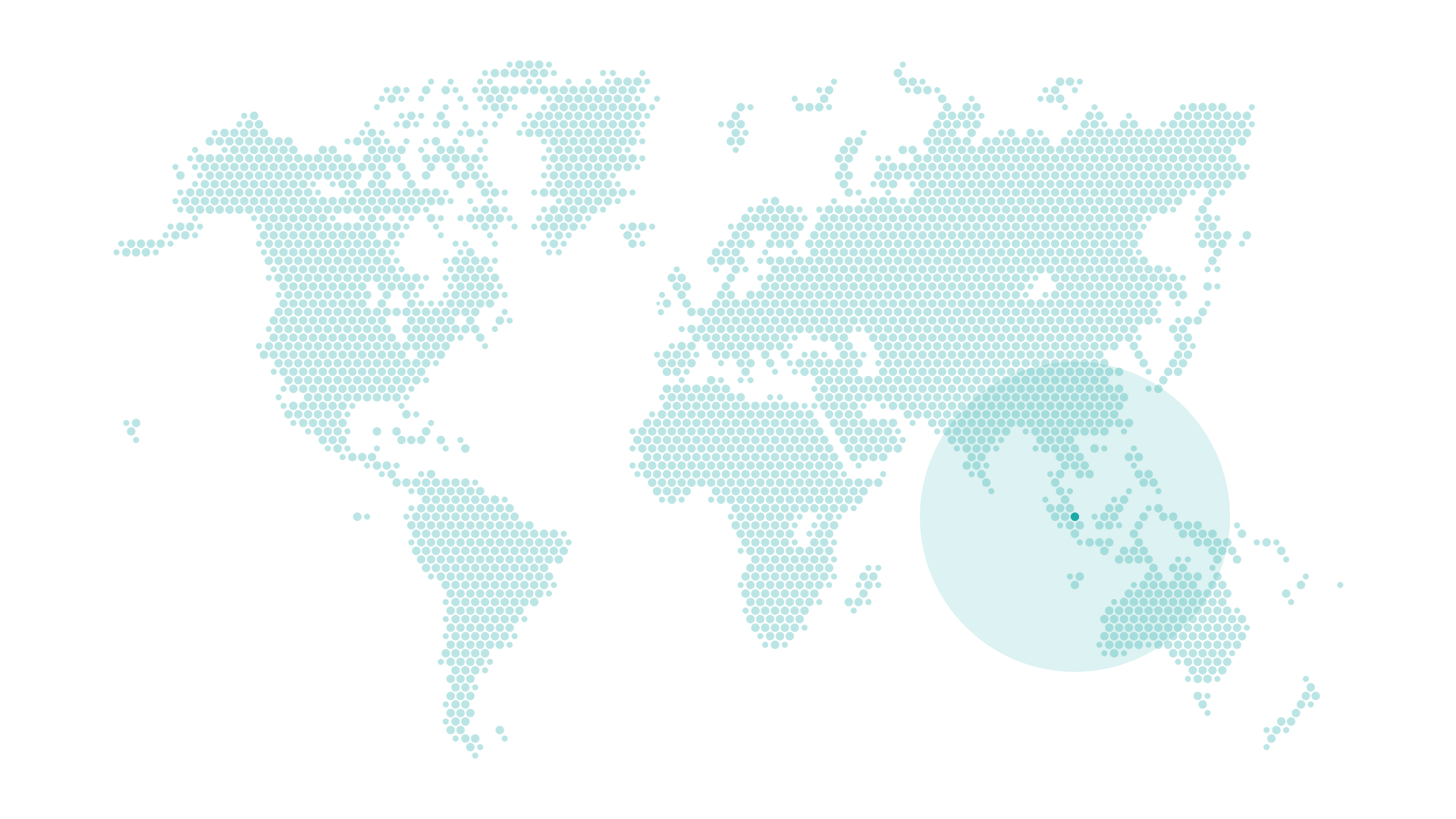 A world map with Singapore highlighted