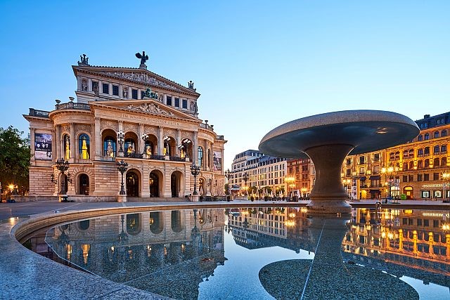 Alte Oper Frankfurt old opera house exterior